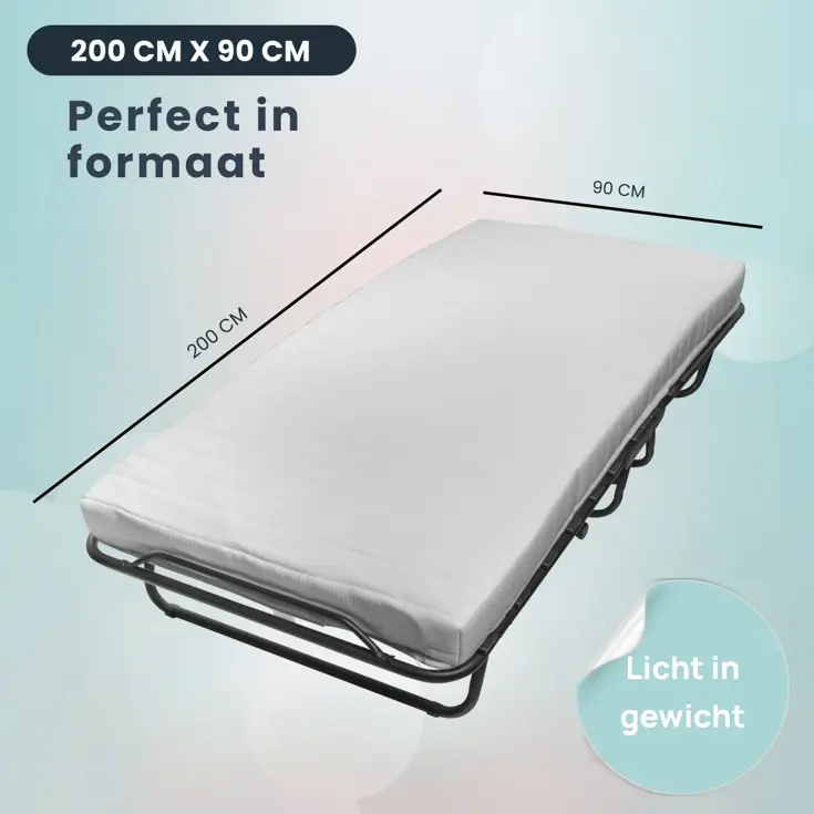 Troonz Campingbed Verona - 90 x 200 - Set