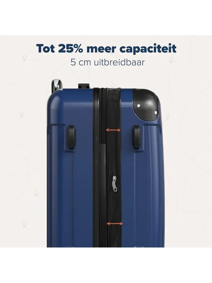 Kofferset – 3 Delig – 45L