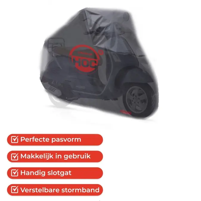 Redlabel Motorhoes geschikt voor Vespa