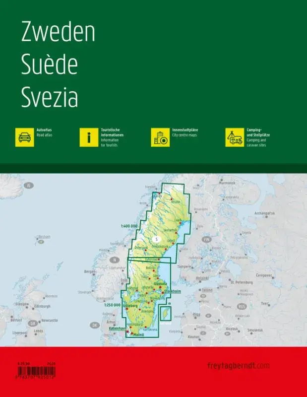 Wegenatlas Zweden