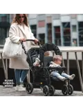 Luxe Elena dubbele buggy - Compact - Lichtgewicht