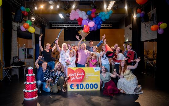 In Flevoland wint Theatervereniging JTL 10.000 euro van het ANWB Fonds