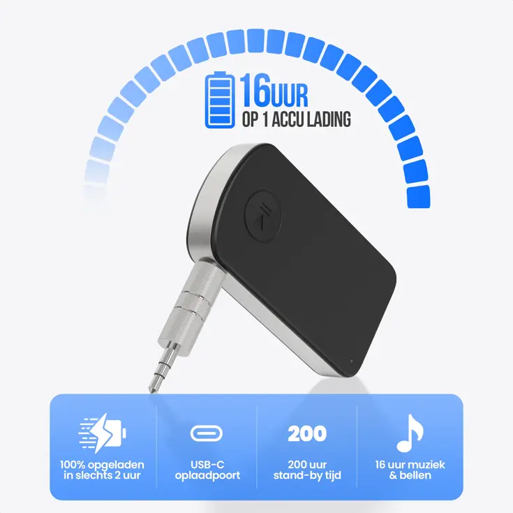 Bluetooth Receiver - 3.5MM AUX