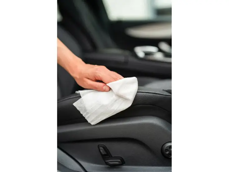 Leder reinigingsdoekjes 24 stuks met vanillegeur