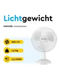 Tafelventilator 30 cm - 3 snelheden - 40 Watt