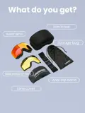 TST Goggle - Uniseks  -Skibril