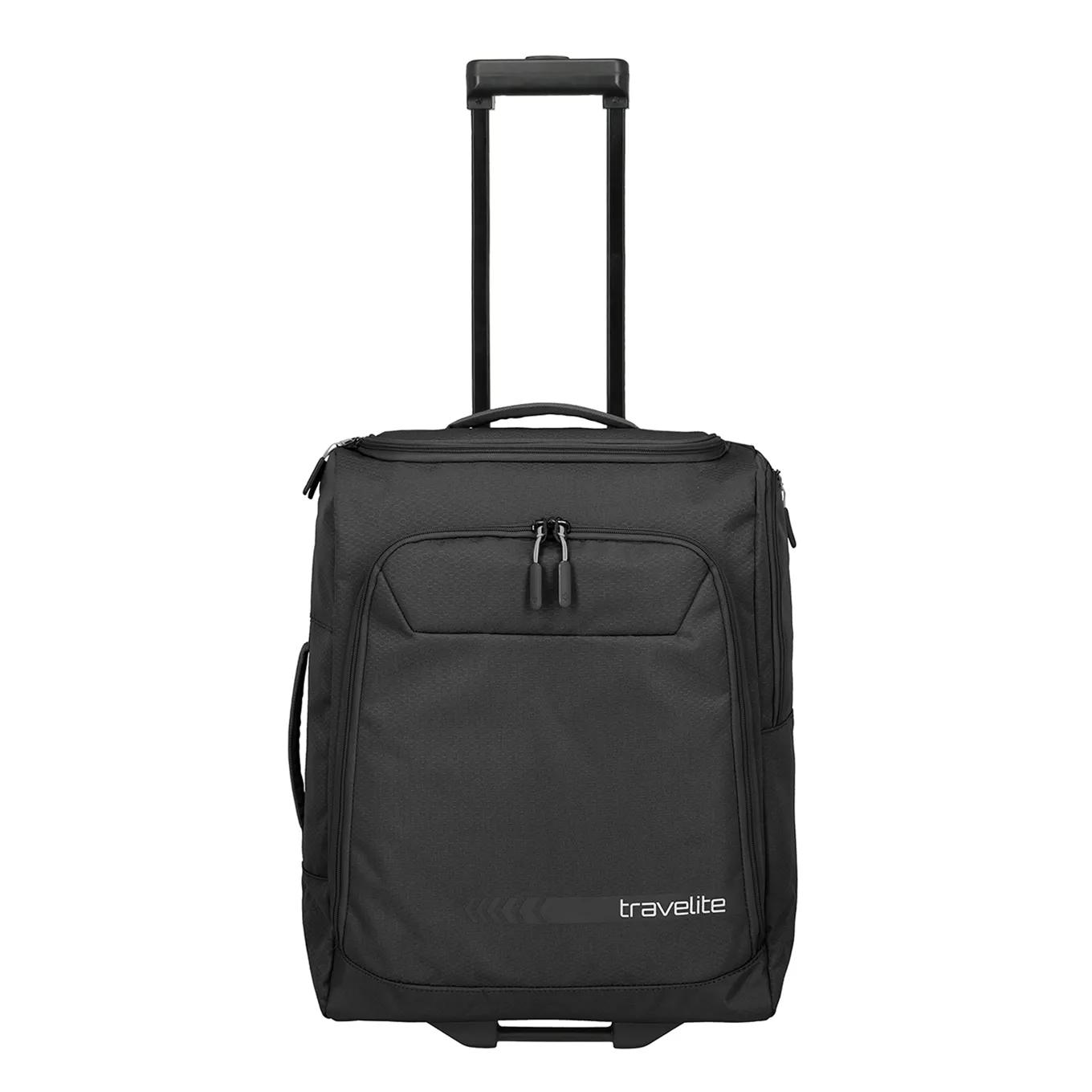 Travelite  Kick Off wheeled duffle s Zwart  Zwart main product image