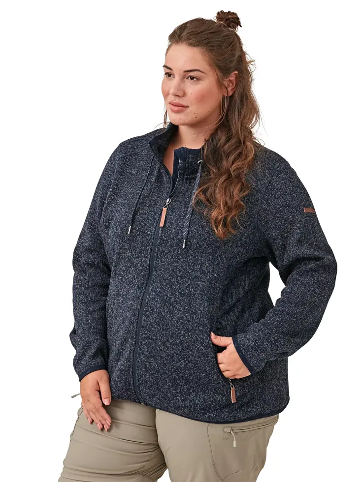Vanity - Fleece Vest Dames - Plus Size