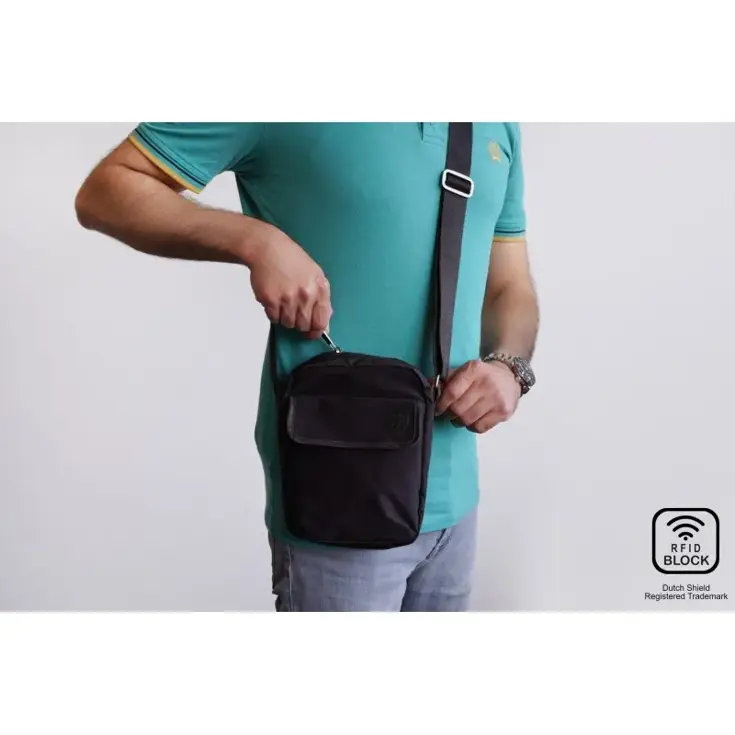 Paspoort Schoudertas - Anti Skim - Crossbody Tas