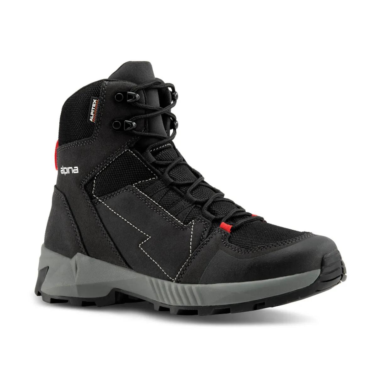 Alpina Sports  Alpina wandelschoenen Hiking Tracker unisex  Zwart