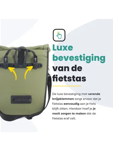 Voltano Journey Luxe Fietstas 28l
