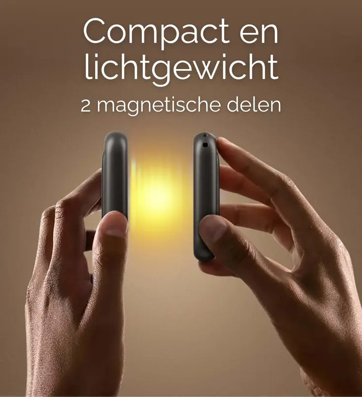 Herbruikbare Magnetische Handwarmers Oplaadbaar
