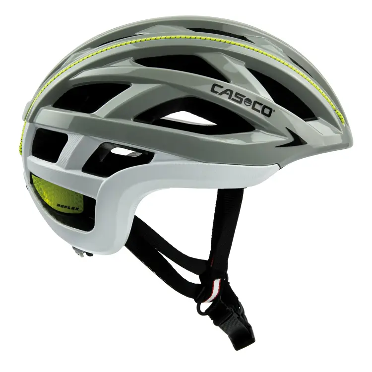 CUDA 2 STRADA Fietshelm Grijs-Wit Maat M
