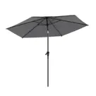 Parasol – 270 cm – Donkergrijs