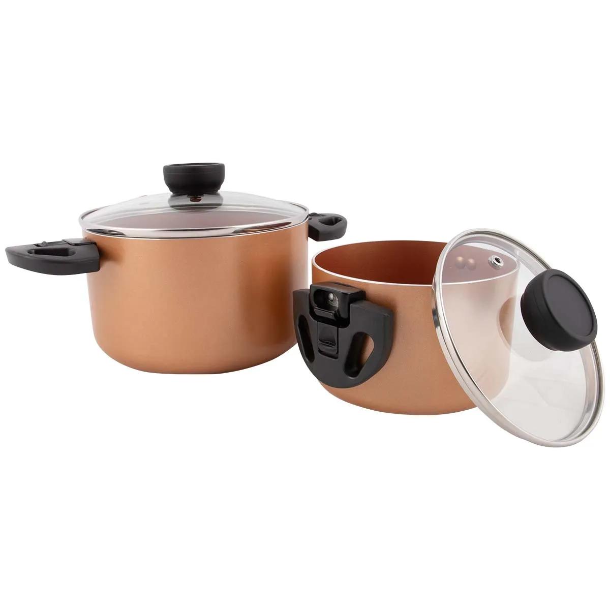 Bo-camp  Pannenset Slauson 2-Delig  Bronzen