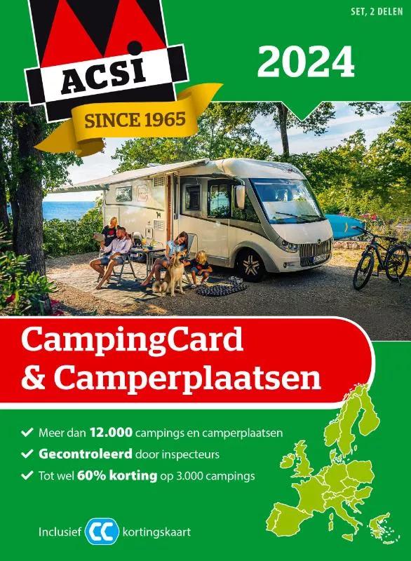 ACSI  Campinggids  CampingCard & Camperplaatsen 2024 main product image