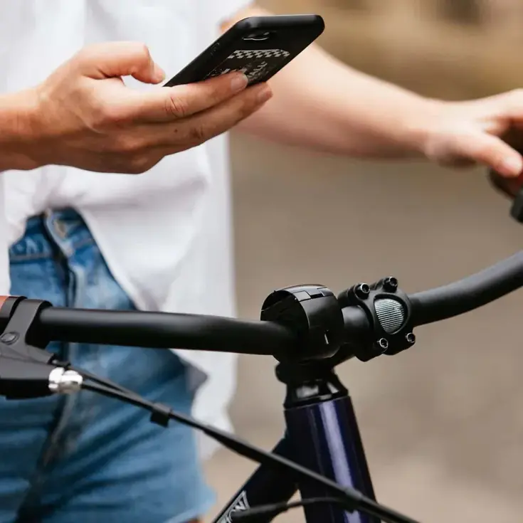 Universele Telefoonhouder Fiets - Zwart - Loop