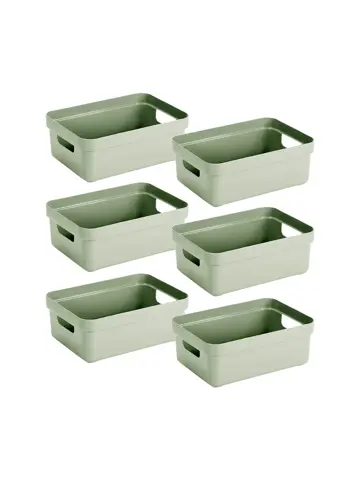 Sigma home - Opbergbox - 9L - 6-delig