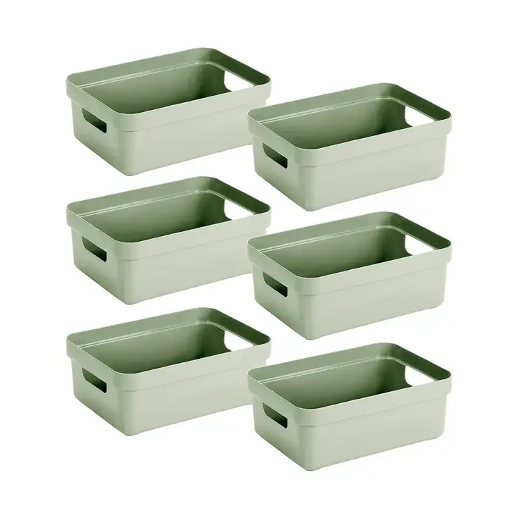 Sigma home - Opbergbox - 9L - 6-delig