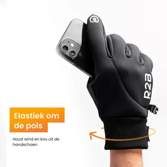 R2B Waterdichte Touchscreen Handschoenen XXL