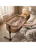 Snoozy Teddy Co Sleeper - Verstelbaar frame
