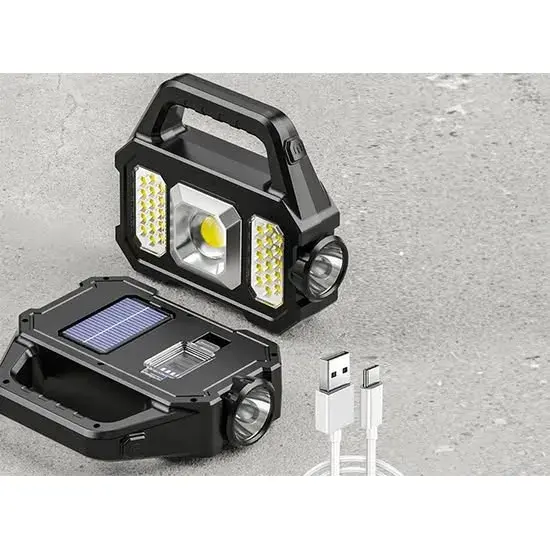 Solar oplaadbare zaklamp