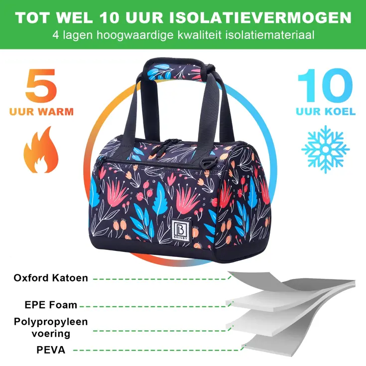 Brisby Koeltas - 10 Liter - Night Flower