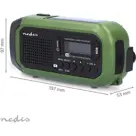 Noodradio – DAB+ / FM – Opwindbaar & Batterijen