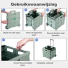 Packaway Boodschappenkrat - 50L