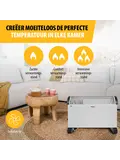 Convector Elektrische kachel - 3 Standen - 2000W
