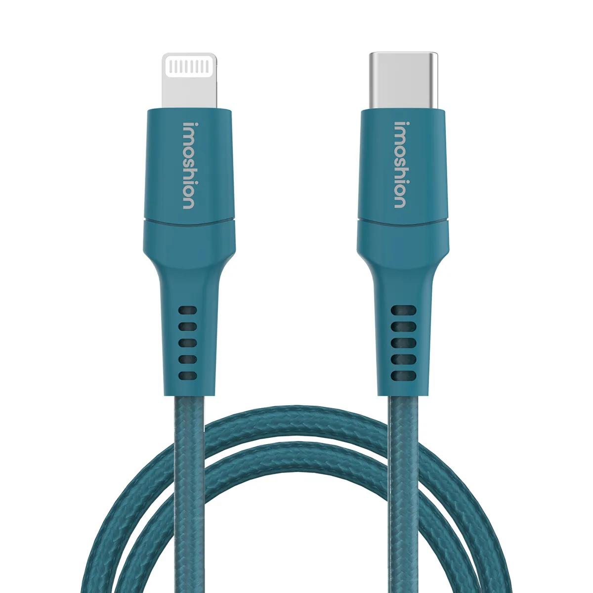 Imoshion  Lightning naar USB-C kabel 2 meter  Donker Blauw