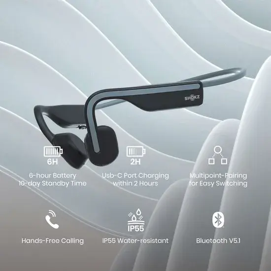 Shokz OpenMove – Open-Ear Koptelefoon