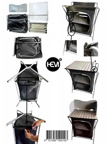 Campingkeuken - Inklapbare Kast -