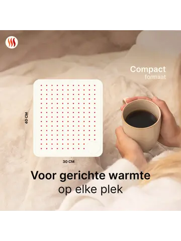 Seranova Elektrisch Warmtekussen - 40x30cm