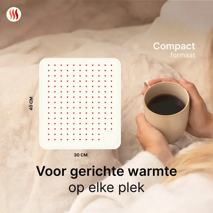 Seranova Elektrisch Warmtekussen - 40x30cm