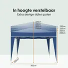 LifeGoods Partytent Plus – 3x3 m