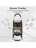 45L boodschappentrolley met koelvak