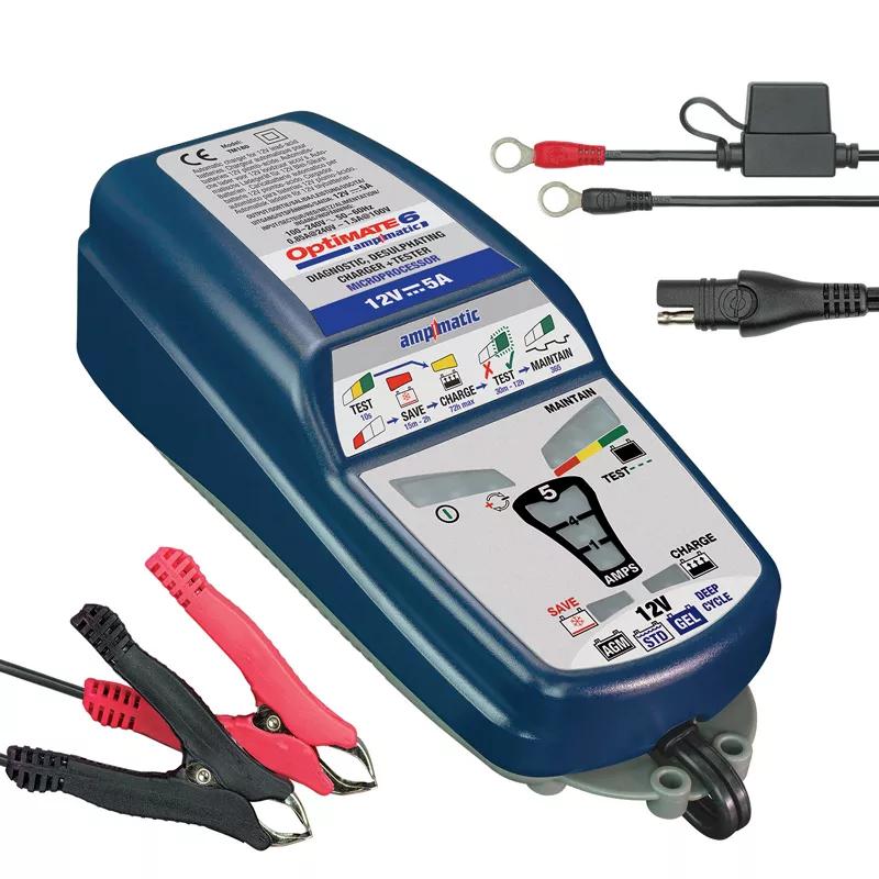 Optimate  6 5-Amp Acculader / tester / onderhouder