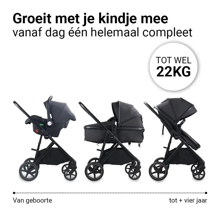 Jaxx - 3-in-1 Kinderwagen