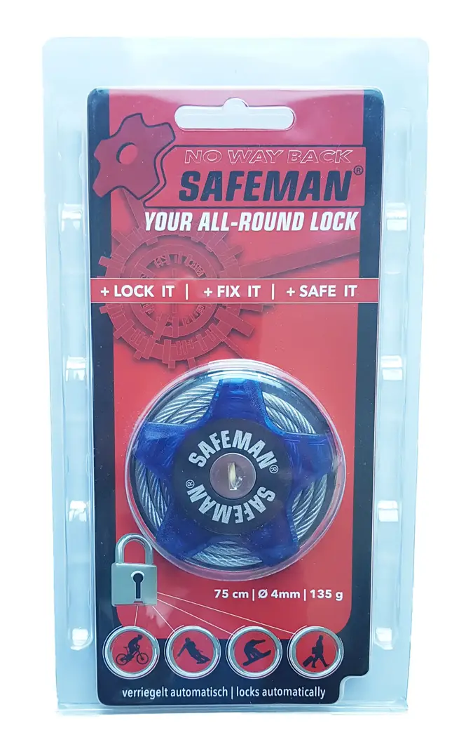Safeman Mountainbike en Racefiets fietsslot