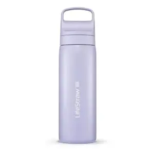 Lifestraw Go - RVS Waterfles 500ml - Paars