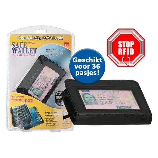 Pasjes Houder - RFID Blokking