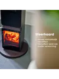 Keramische Kachel met Sfeerhaard