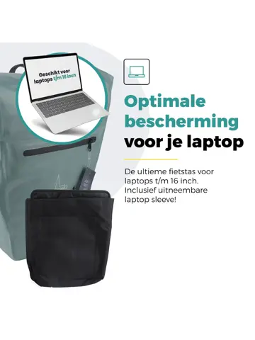 Voltano Luxe E‑bike Fietstas 28 L