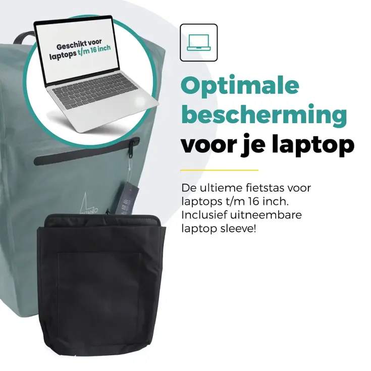 Voltano Luxe E‑bike Fietstas 28 L