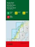 Wegenkaart Noorwegen 3 Noord