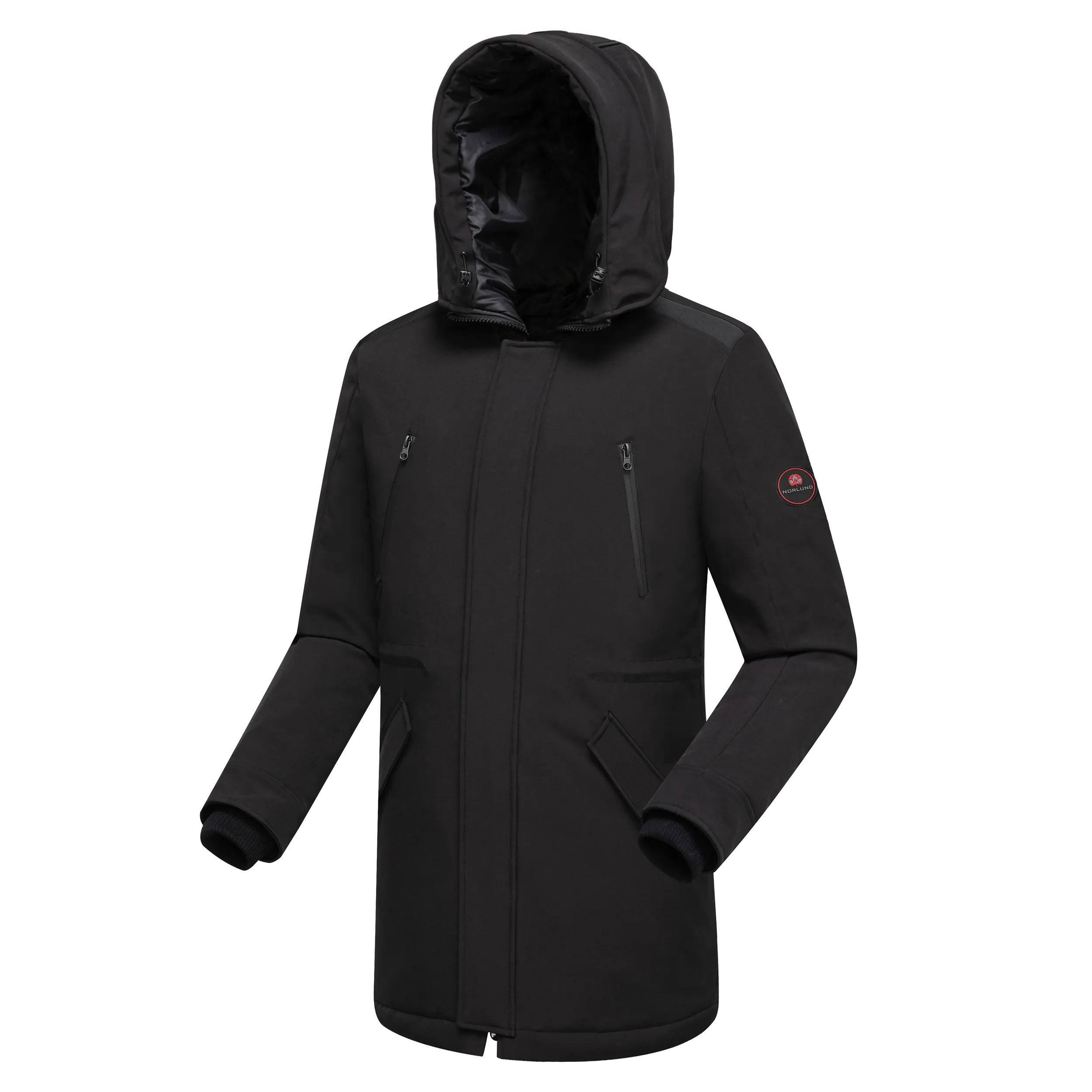 Norlund Heren Bismo Softshell Parka   Zwart