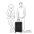 Delsey Moncey 4 Wheel Trolley 69 pink |73 L