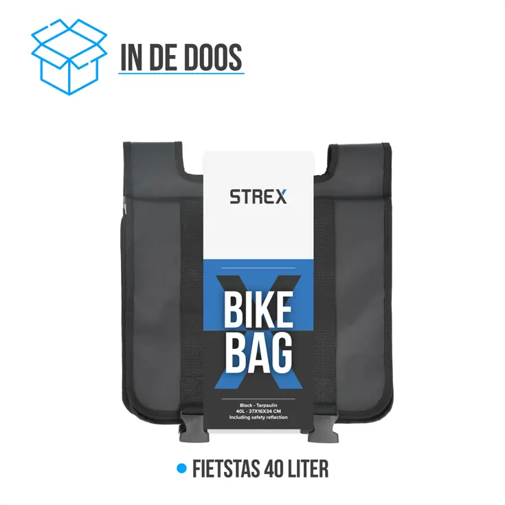 Fietstassen Dubbel Waterdicht - 40L
