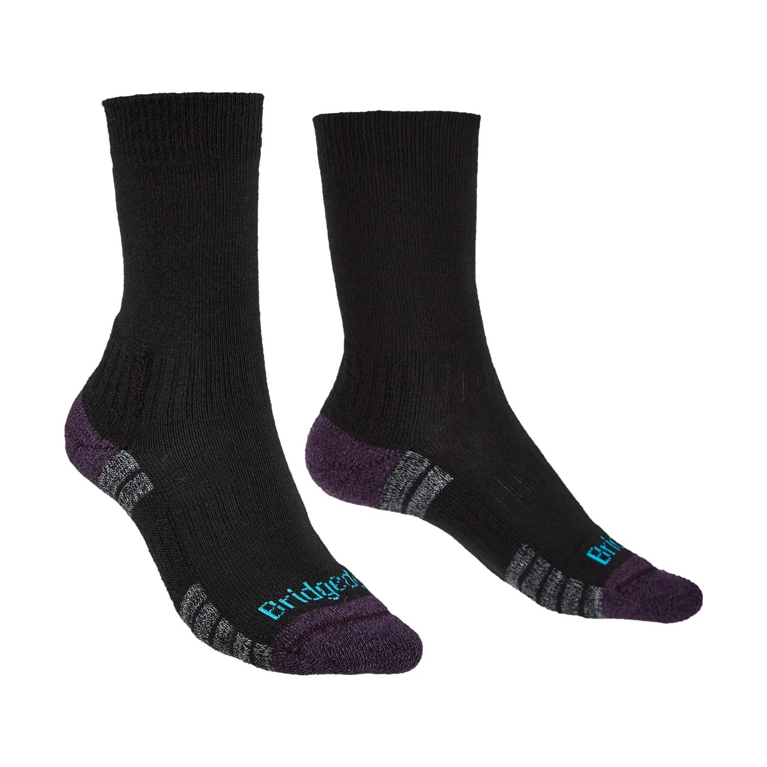 Bridgedale  Hike Lightweight Merino Crew  Zwart